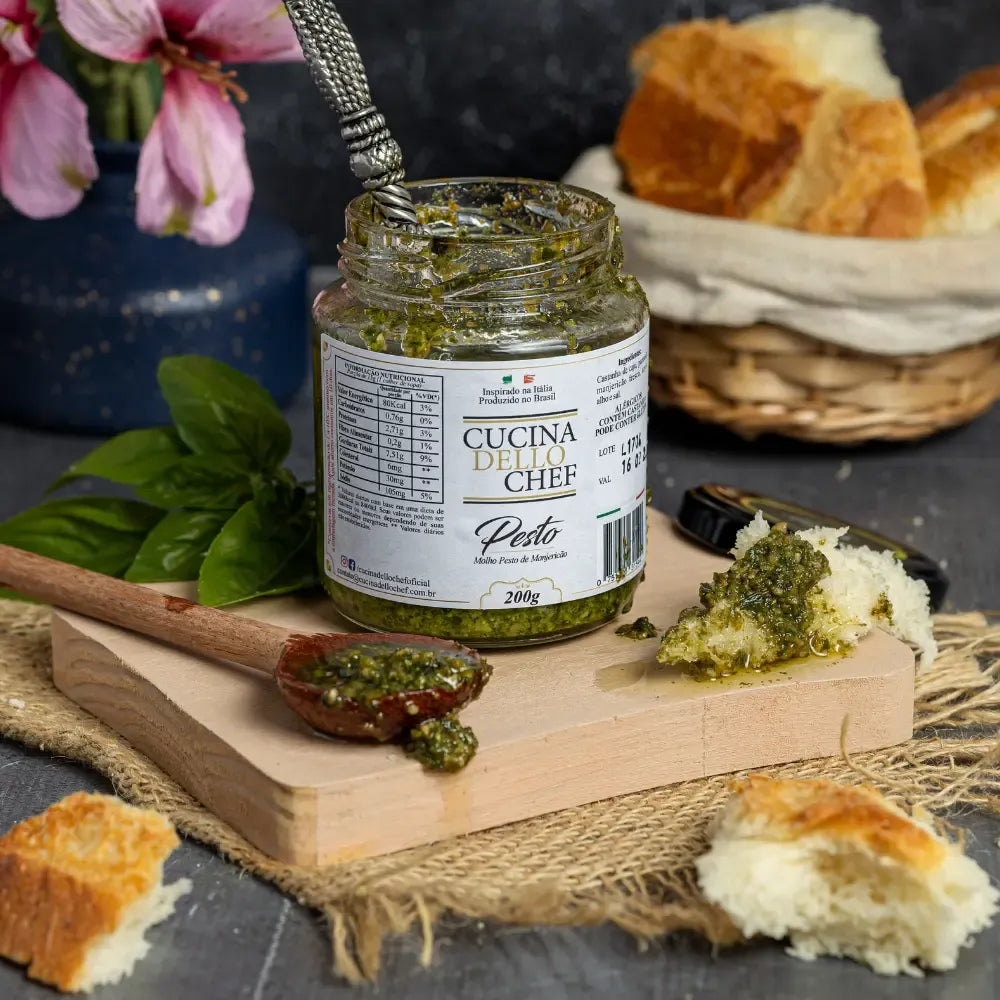 Molho Pesto 200G - Cucina Dello Chef